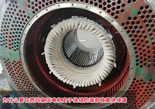 為什么要在西瑪高壓電機(jī)定子繞組的端部放置絕緣罩.jpg